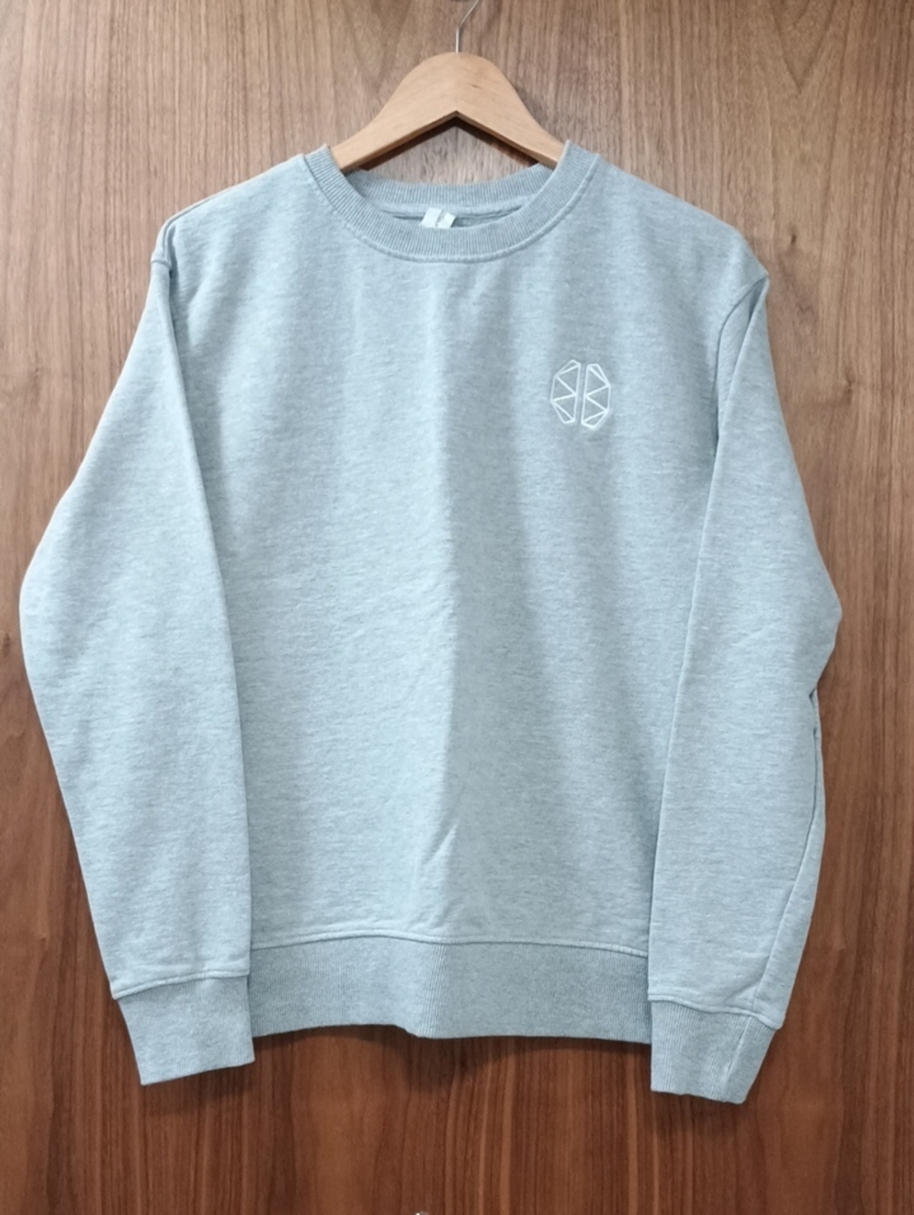 Ordinary Supply Men's Light Gray Crewneck Sweatshirt S